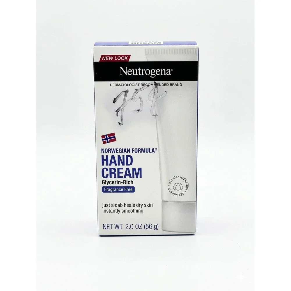Neutrogena Norwegian Formula Hand Cream Fragrance Free 2.0 oz Glycerin Rich NEW‎